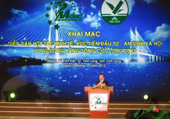 Tỉnh Kon Tum tham gia Diễn đàn Hợp tác kinh tế đồng bằng sông Cửu Long năm 2013